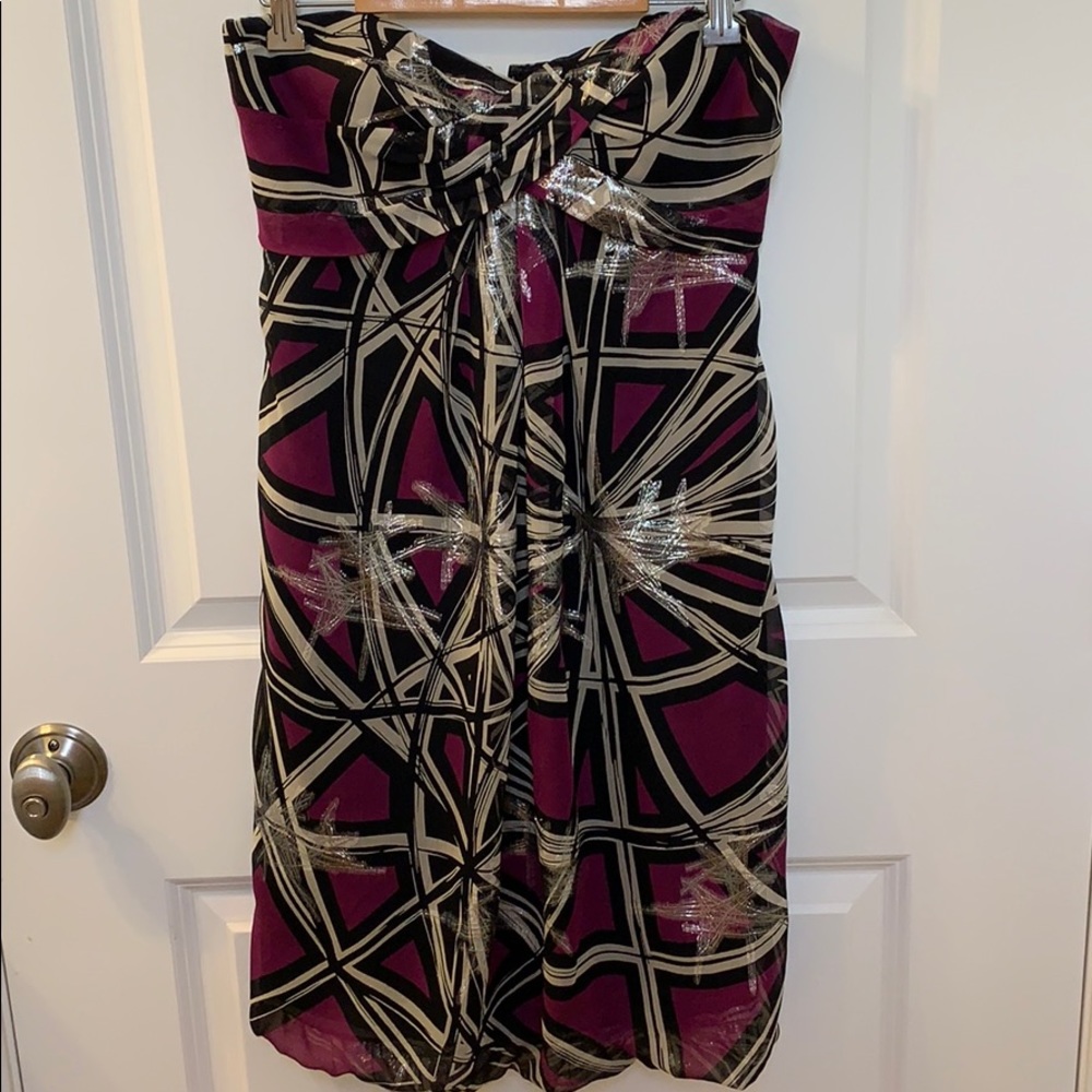 Nicole Miller strapless dress size 2